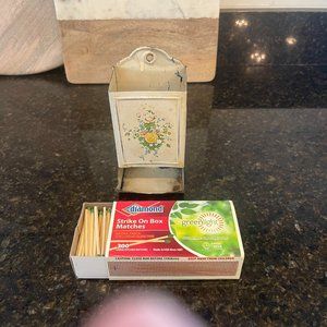 Vintage Matchbox Hanger